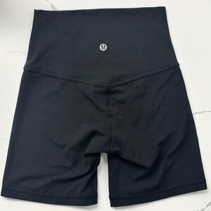 Black Align Biker Shorts Size 2